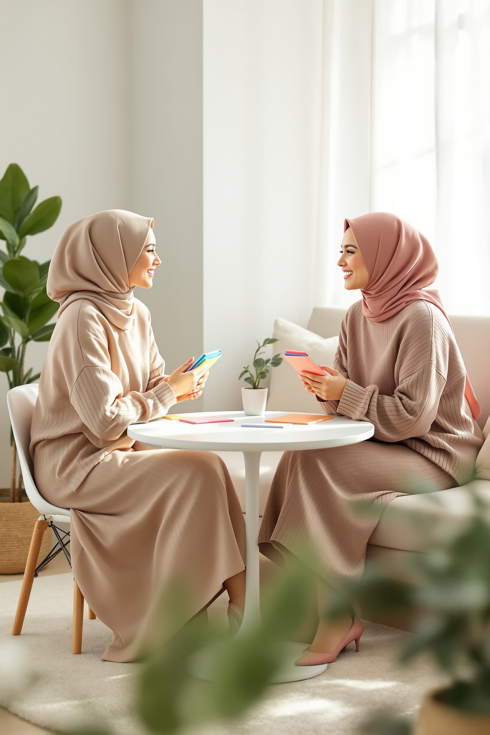 Between Us, two people, one honest conversation